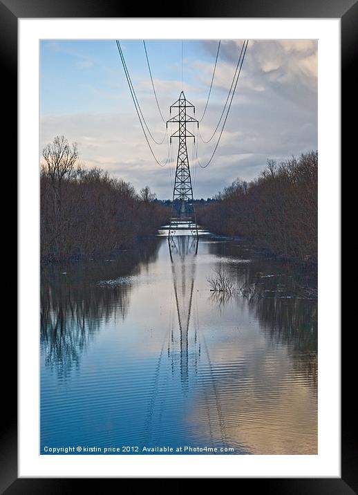 power tower Framed Mounted Print by kirstin price