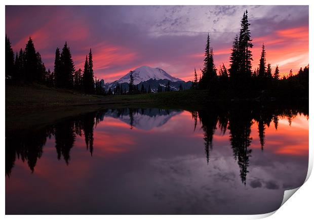 Red Sky at Night  Print by Mike Dawson