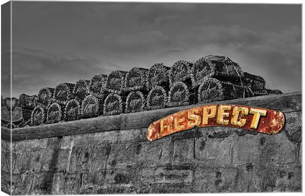 A Little Respect Canvas Print by Northeast Images