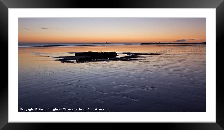 Wreck of the Hanseat Framed Mounted Print by David Pringle
