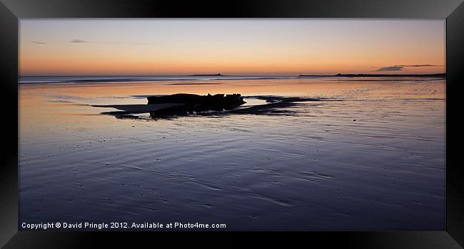 Wreck of the Hanseat Framed Print by David Pringle