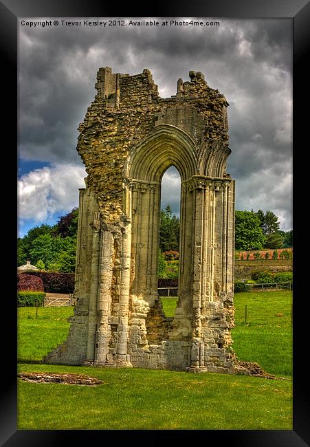Kirkham Priory Ruins #4 Framed Print by Trevor Kersley RIP