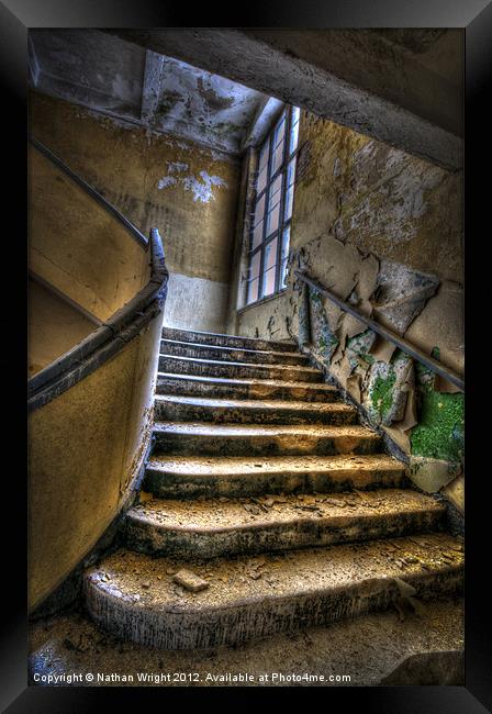 Going up and wide Framed Print by Nathan Wright