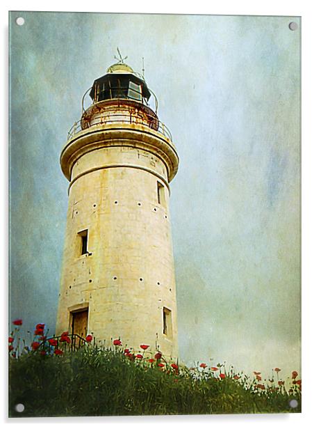 Paphos Lighthouse, Cyprus Acrylic by Aj’s Images