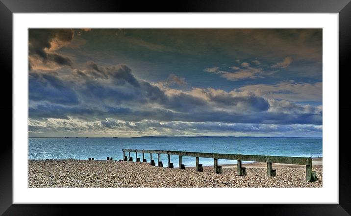 Sea The Cloud! Framed Mounted Print by Louise Godwin