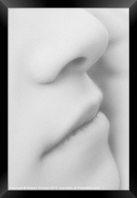 Facial Curves Framed Print by Natalie Kinnear