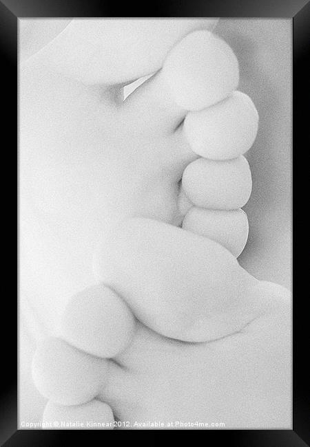 Toe Curves Framed Print by Natalie Kinnear