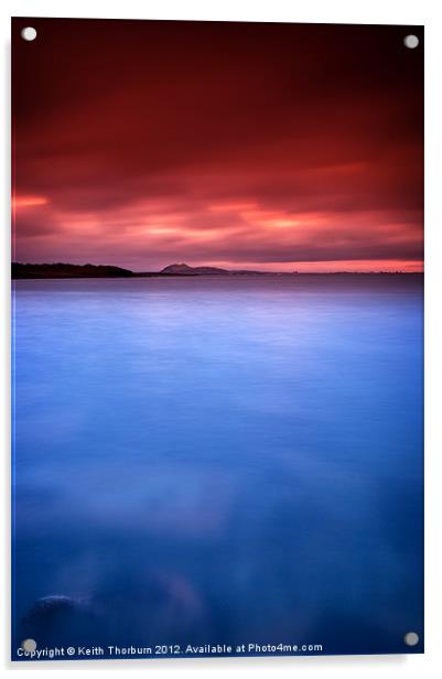The Evening sky Acrylic by Keith Thorburn EFIAP/b