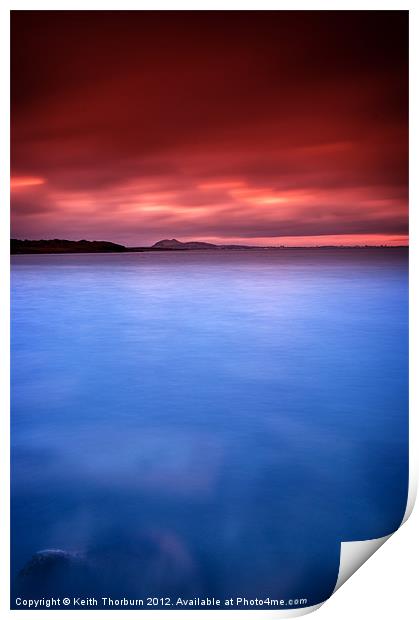 The Evening sky Print by Keith Thorburn EFIAP/b