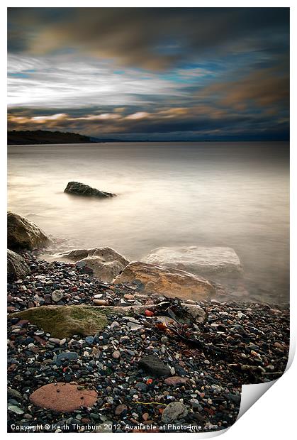 Pebbles to the Forth Print by Keith Thorburn EFIAP/b