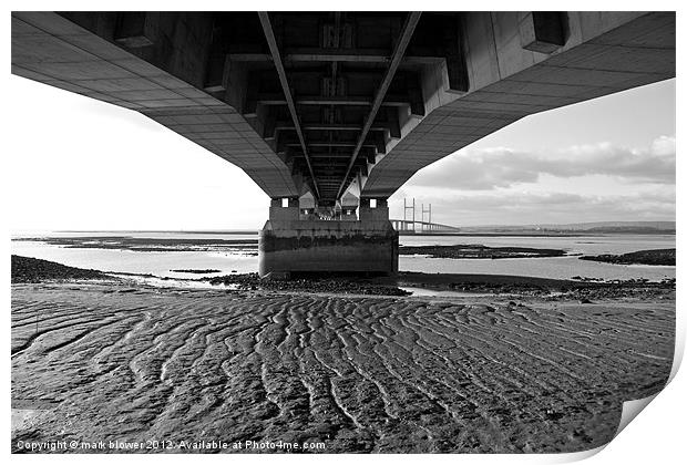 Severn Bridge Print by mark blower