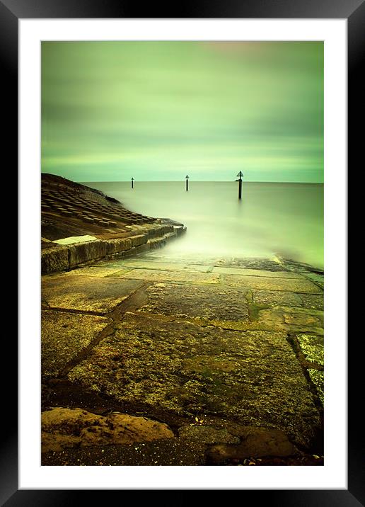 Still Waters Framed Mounted Print by Chris Manfield