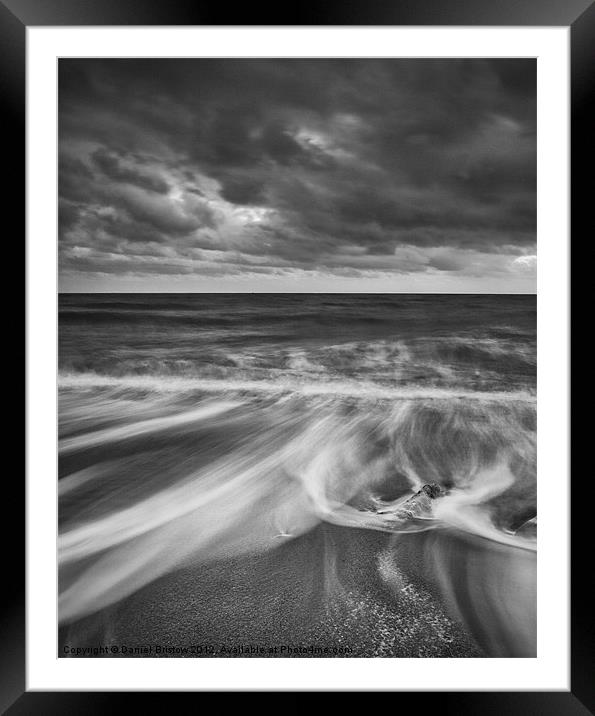 Storm over the Stone Framed Mounted Print by Daniel Bristow