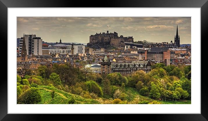 Queen's Drive View Framed Mounted Print by Tom Gomez