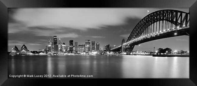 The Party's Over Framed Print by Mark Lucey