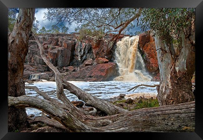 Nigretta Falls Framed Print by Mark Preston