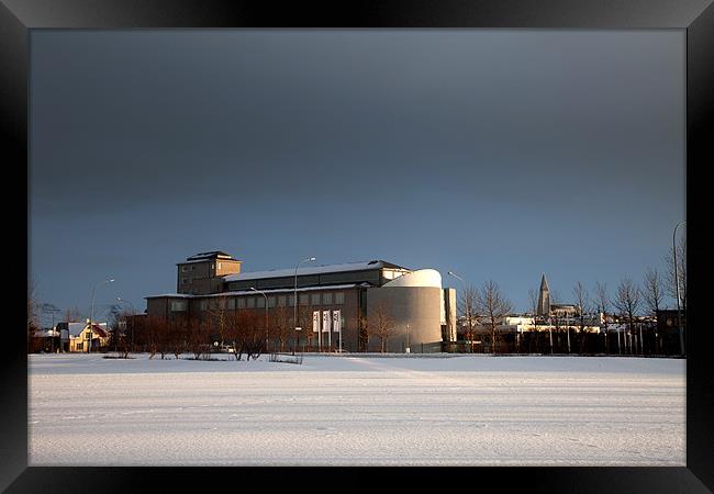 Reykjavik National Museum Framed Print by Gail Johnson