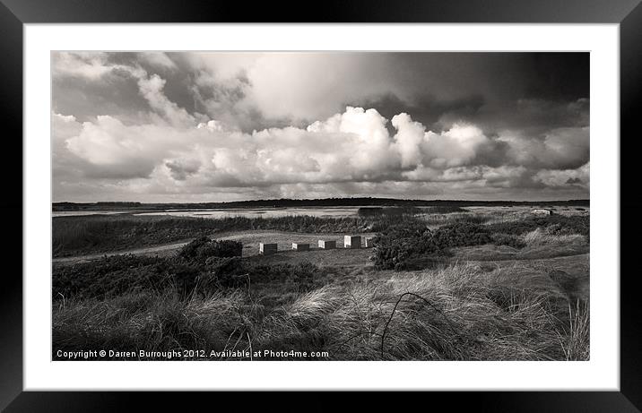 Minsmere RSPB Dunwich Framed Mounted Print by Darren Burroughs