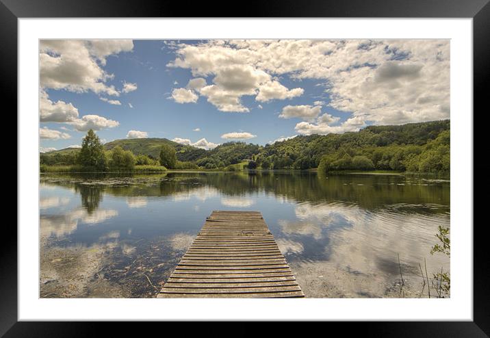 Grasmere Framed Mounted Print by Val Saxby LRPS