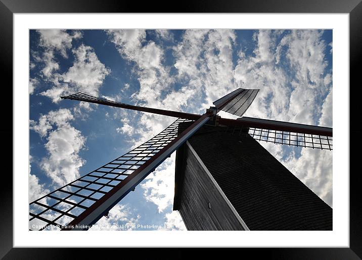 Windpower Framed Mounted Print by cairis hickey
