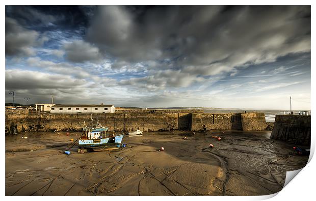 Waiting For The Tide Print by Steve Purnell