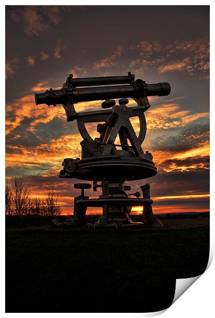 consett sculptures Print by Northeast Images