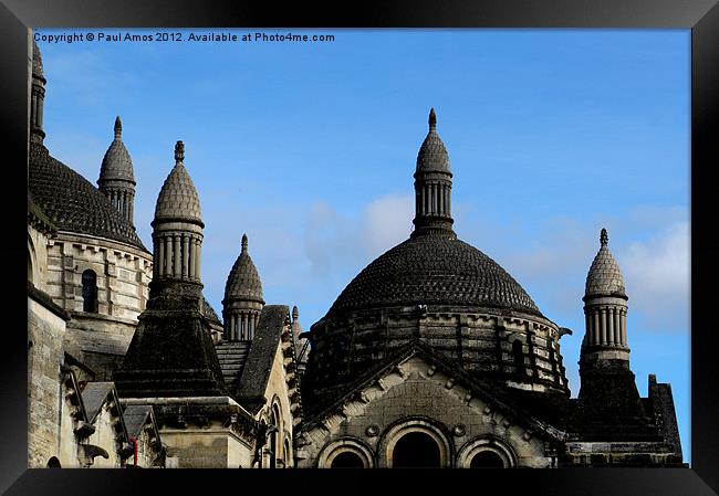 Domes Framed Print by Paul Amos