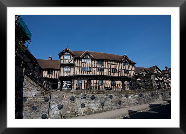 Lord Leycester Hospital Framed Mounted Print by Gail Johnson