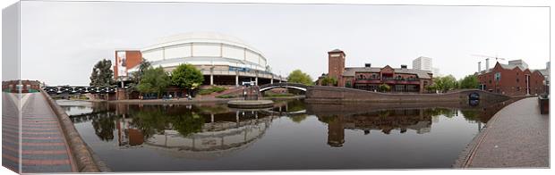 Birmingham City Centre Canvas Print by Gail Johnson