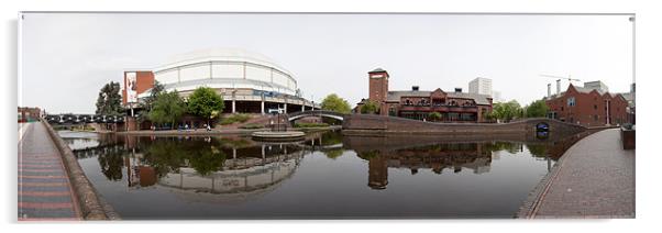 Birmingham City Centre Acrylic by Gail Johnson