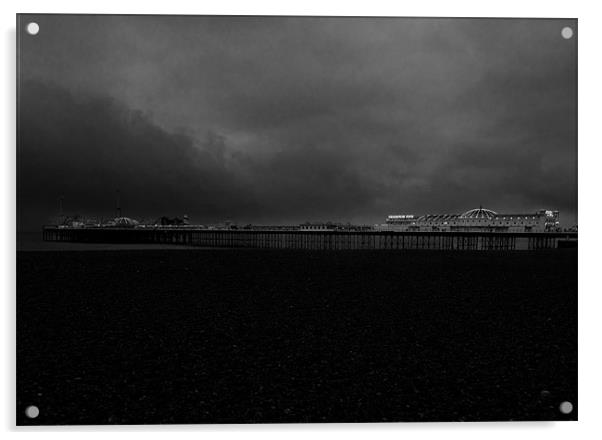 Brighton Pier Acrylic by Richard Thomas