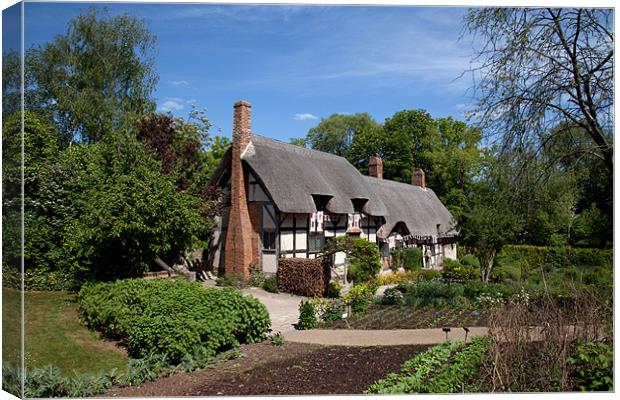Anne Hathaway's Cottage Canvas Print by Gail Johnson