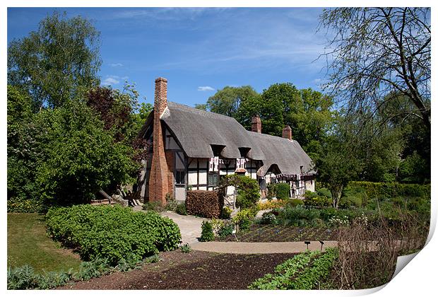Anne Hathaway's Cottage Print by Gail Johnson