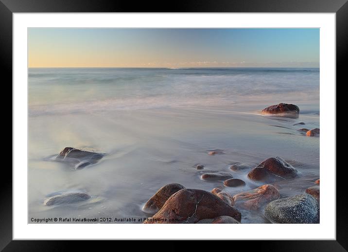 Kennack Sands Framed Mounted Print by R K Photography