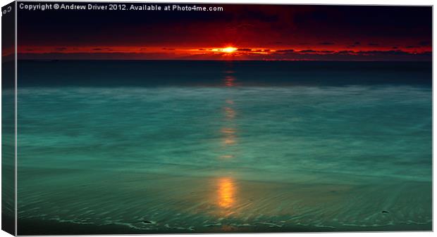 Mystic tide Canvas Print by Andrew Driver