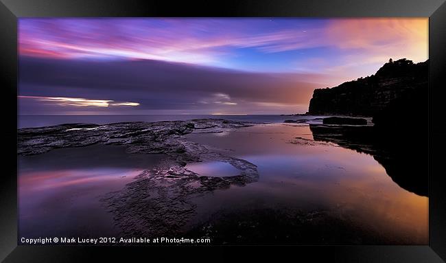 Subtleties of First Light Framed Print by Mark Lucey