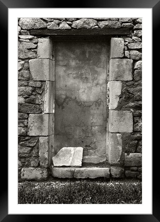 Doorway Framed Mounted Print by Dave Livsey