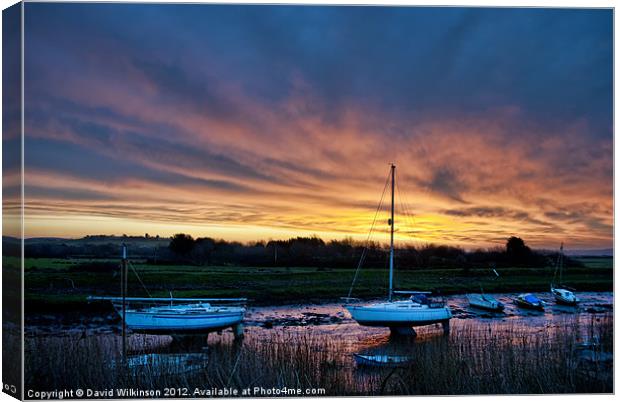 Yachts and Boats Canvas Print by Dave Wilkinson North Devon Ph