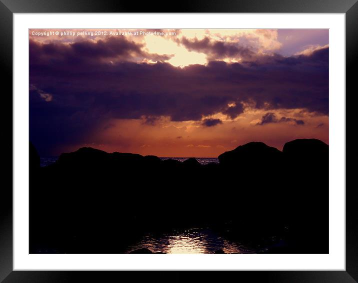 Early morning contrast. Framed Mounted Print by camera man