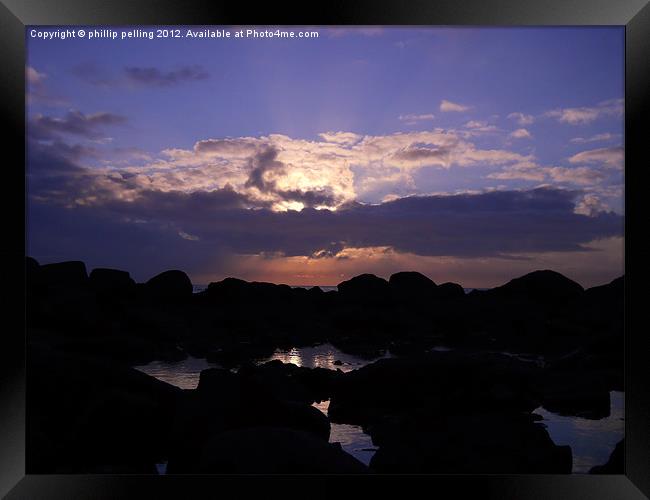 Rock pools Framed Print by camera man