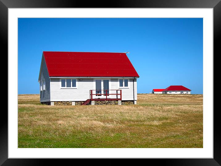 Cobbs Cottage Framed Mounted Print by James Booth