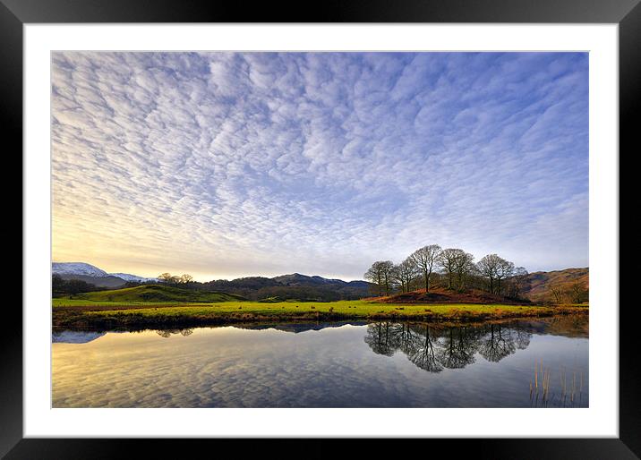 The Brathay Framed Mounted Print by Jason Connolly