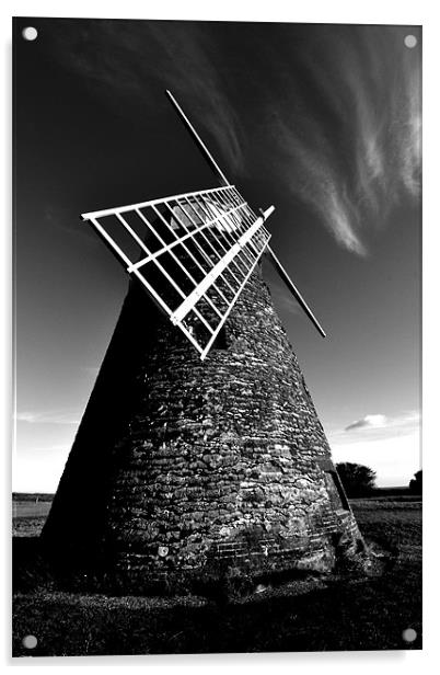 Halnaker windmill Acrylic by richard jones