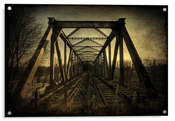 Bridge to Nowhere Acrylic by Keith Thorne