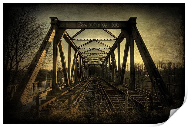 Bridge to Nowhere Print by Keith Thorne