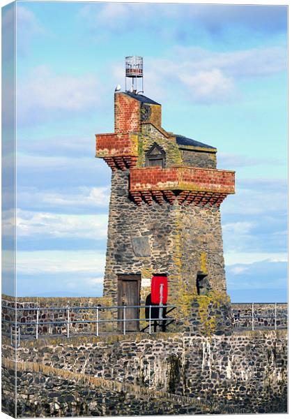 Rhenish Tower, Lynmouth Canvas Print by George Cox