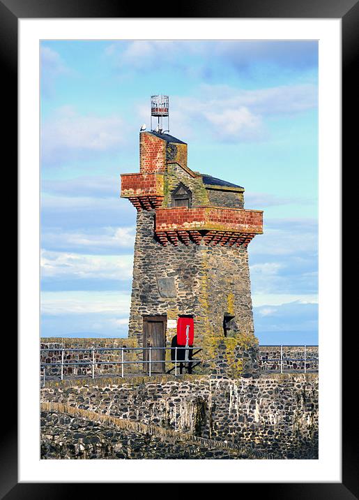 Rhenish Tower, Lynmouth Framed Mounted Print by George Cox