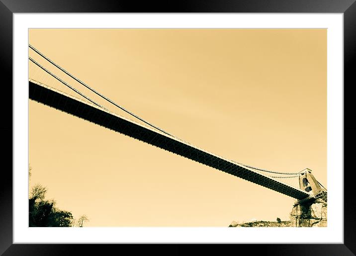 Clifton Suspension Bridge Framed Mounted Print by Matt O'Sullivan
