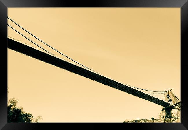 Clifton Suspension Bridge Framed Print by Matt O'Sullivan