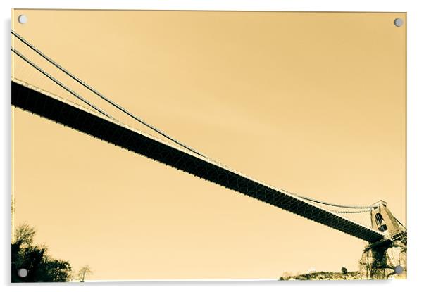 Clifton Suspension Bridge Acrylic by Matt O'Sullivan